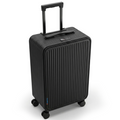 20 Zoll Aluminium Trolley Koffer mit Laptopfach, TSA Schloss & 4 Rollen