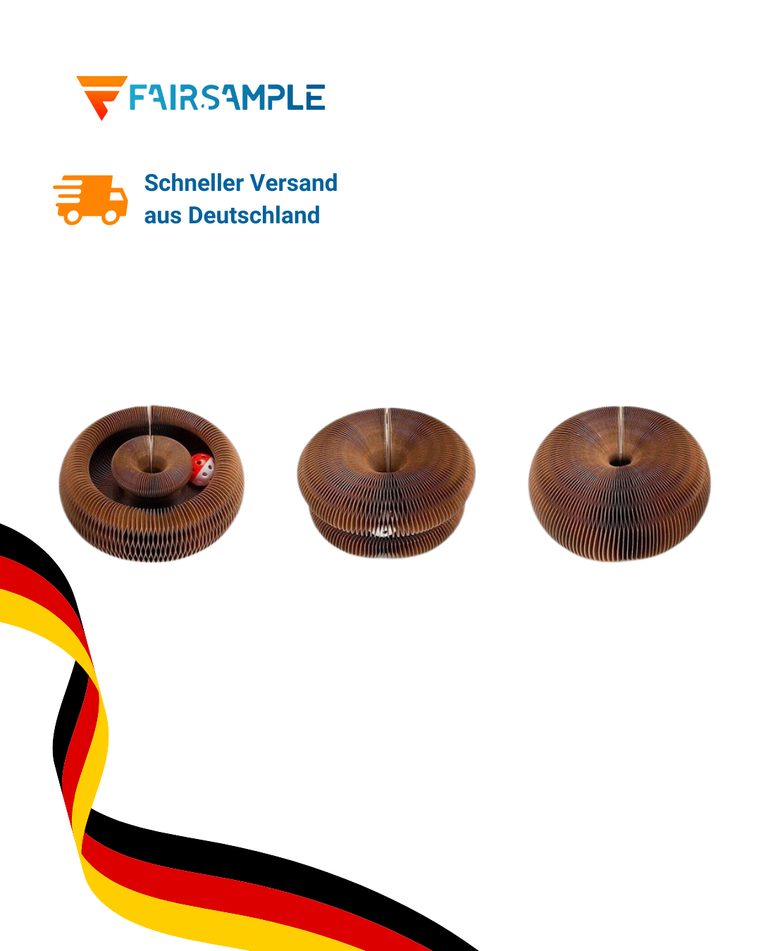 Magic organ Interaktives Kratzspielzeug