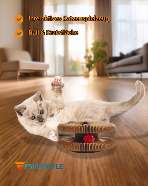 Magic organ Interaktives Kratzspielzeug